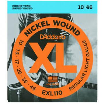 D&#039;Addario 3 Sets EXL110 Nickel Light Electric Guitar Strings Free US Shipping