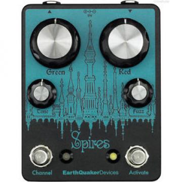 NEW EARTHQUAKER DEVICES SPIRES FUZZ GUITAR EFFECTS PEDAL w/ FREE CABLE $0 US S&amp;H