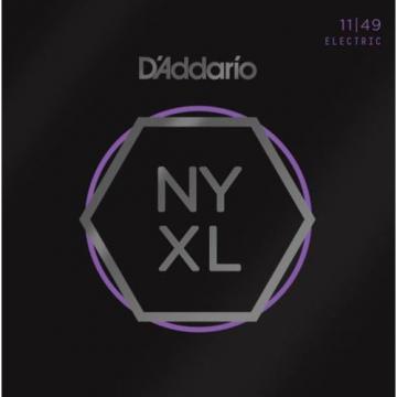 D&#039;Addario NYXL Nickel Wound Electric Guitar Strings. Gauge: 11-49