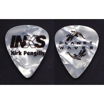 INXS Kirk Pengilly White Pearl Guitar Pick - 2007 Switch Tour