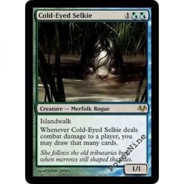 1 FOIL Cold-Eyed Selkie - Eventide MtG Magic Gold Rare 1x x1