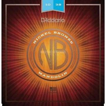 D&#039;Addario NBM1038 Nickel Bronze Mandolin Strings 10-38