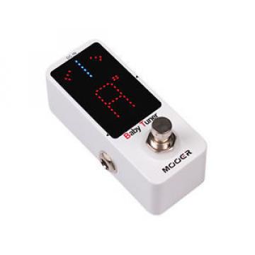 NEW MOOER BABY TUNER GUITAR TUNER PEDAL w/ FREE CABLE 0$ US SHIPPING