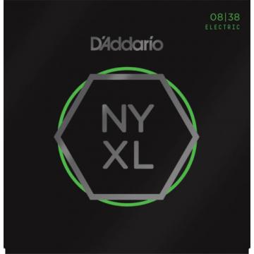D&#039;Addario NYXL Nickel Wound Extra Super Light Gauge Guitar Strings NYXL0838 8-38