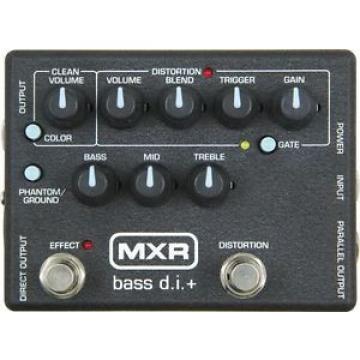 NEW DUNLOP MXR M-80 DIRECT BOX w/ DISTORTION PEDAL w/ FREE CABLE 0$ US SHIPPING