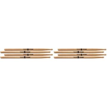 Promark Select Balance Rebound Hickory Drumsticks - 0.5... (4-pack) Value Bundle