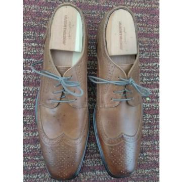 New Authentic Mark Nason Men&#039;s Eventide Oxford Dress Shoe Brown 68902 (US 9