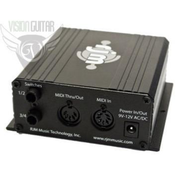 NEW! RJM Music Technology Switch Gizmo - MIDI Controlled Function Switcher  - Custom Guitar Builder