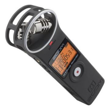 Zoom H1 Handy Recorder - Matte Black Handheld Recorder