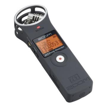 Zoom H1 Handy Recorder - Matte Black Handheld Recorder