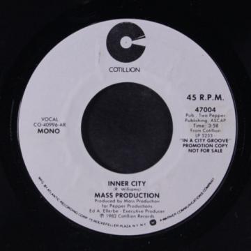 MASS PRODUCTION: Inner City / Mono 45 (dj) Soul