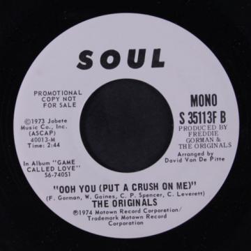 ORIGINALS: Ohh You / Mono 45 (dj) Soul