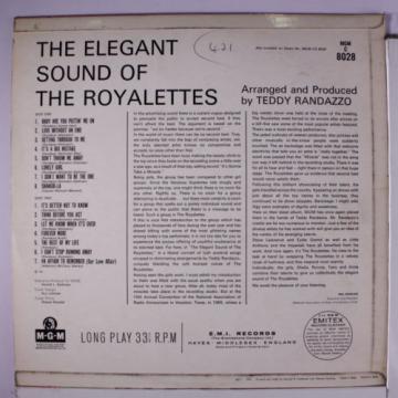 ROYALETTES: The Elegant Sound Of The Royalettes LP (UK Mono, &#039;backflaps&#039; cover,