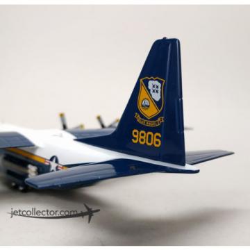 Inflight Blue Angels &#034;Fat Albert&#034; KC-130F Hercules w/Stand IF1300616 1:200