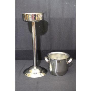 Franmara Hercules Triomphe Wine/Champagne Cooler on Stand, 18/10 Stainless Steel