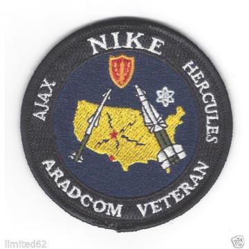 NIKE Ajax / Hercules  ARADCOM VETERAN Challenge Coin w/Stand &amp; Patch - FD USA