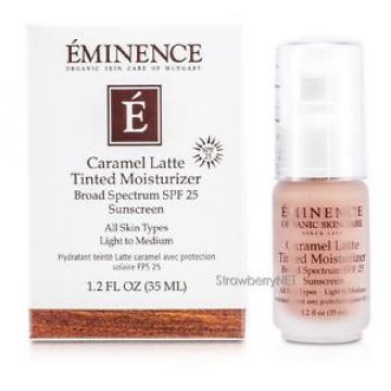 Eminence Caramel Latte Tinted Moisturizer SPF 25 (Light To Medium) 35ml NEW