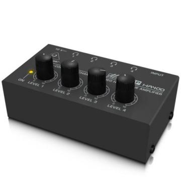 Behringer Microamp Ha400 Ultra-Compact 4-Channel Stereo Headphone Amplifier