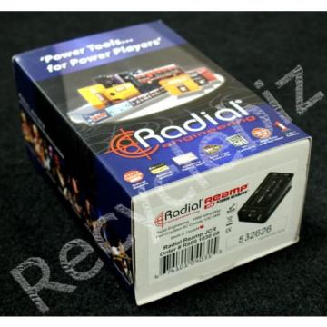 NEW! Radial Engineering JCR Reamp Studio Reamper Re Amp