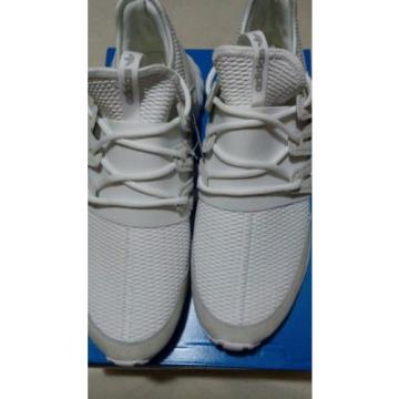 NEW ADIDAS TUBULAR RADIAL WHITE/WHITE S76720 SIZE 10.5