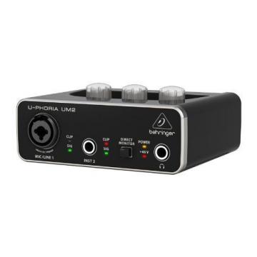 U-Phoria UM2 Music USB Audio Interface Recording Microphone Instrument Equipment