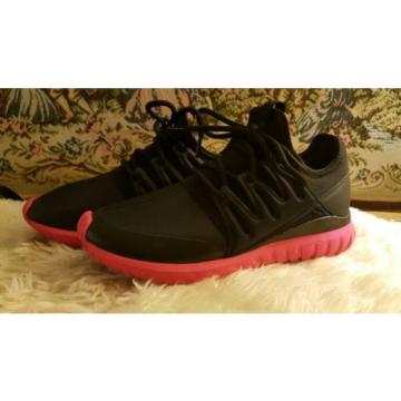 Adidas Originals Tubular Radial black pink men sz 6