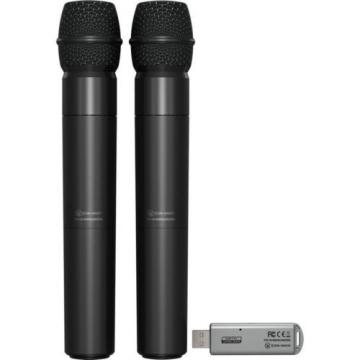 New Behringer Ultralink ULM202-USB 2.4 GHz Dual Wireless Mic System Auth Dealer!