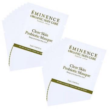 20 PCS Eminence Clear Skin Probiotic Masque (For Acne Prone Skin) 3mlx20=60ml