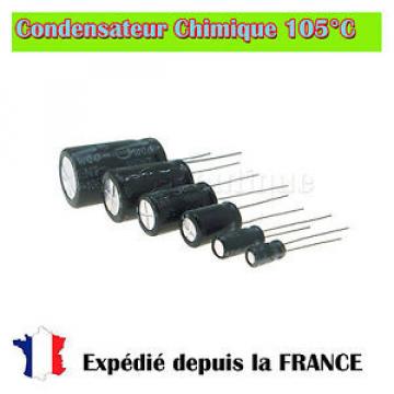 Condensateur chimique Radial 10uF/450V 105°C