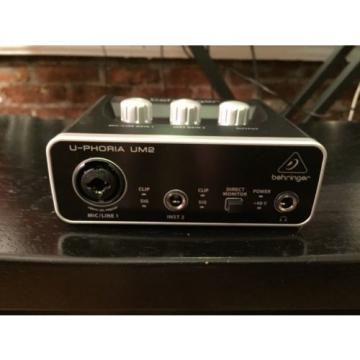 (New) Behringer U-Phoria UM2 USB Audio Interface