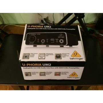 (New) Behringer U-Phoria UM2 USB Audio Interface