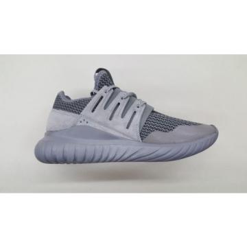 ADIDAS ORIGINALS TUBULAR RADIAL LIGHT GREY WHITE MENS SIZE SNEAKERS S76718