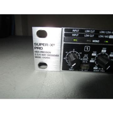 BEHRINGER SUPER-X PRO CX3400 CROSSOVER