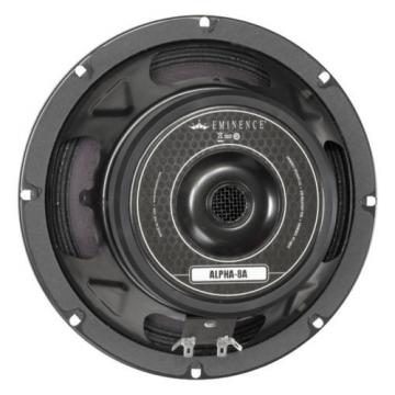 Eminence Alpha-8A 8&#034; PA Driver 8ohm 250 Watt 94dB 1.5&#034; Coil Replacement Speaker