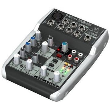 BEHRINGER XENYX Q502USB 5-Input 2-Bus Mixer USB/Audio Interface Japan new.