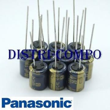 Condensateur électrolytique radial Panasonic 50V 105° valeur au choix FC Low ESR