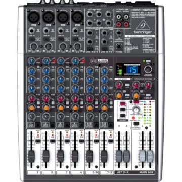 Behringer Xenyx X1204USB 12-Input USB Audio Mixer w/ Effects l Authorized Dealer