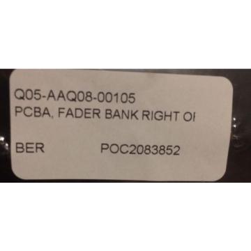 Right fader bank for Behringer X32 digital mixer