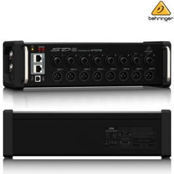 Behringer SD8 I/O Stage Box Digital Snake with 8 Preamps NEW l Authorized Dealer