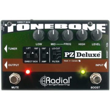 Radial Engineering PZ-Deluxe Acoustic Preamp NEW! FREE 2-DAY DELIVERY!!!