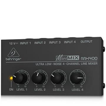 Behringer MICROMIX MX400 4-Channel Mixer New from Japan F/S