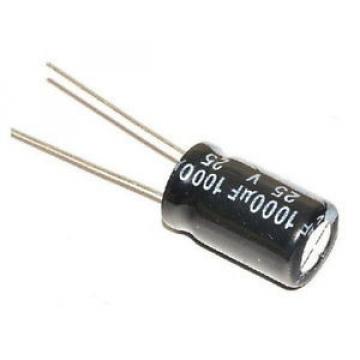 High Quality 5PCS 1000uF 35V Radial Aluminum Electrolytic Fixed Capacitors