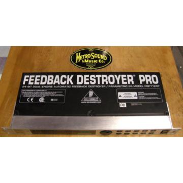 Behringer Model DSP1124P 24-Bit Feedback Destroyer Pro Rack Effects Unit