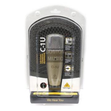 Behringer C-1U USB Studio Condenser Microphone C-1USB C1U C1USB 689076149310