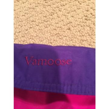 COLUMBIA VAMOOSE WOMENS LARGE NEON PINK PURPLE RADIAL SLEEVE SKI SKIING JACKET L