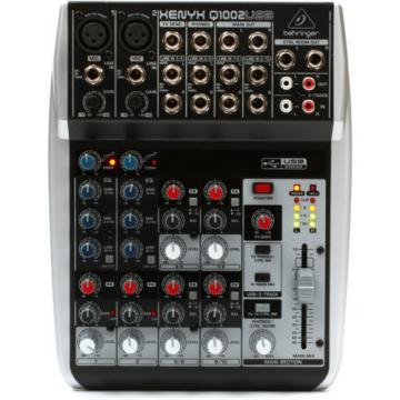 Brand New Behringer Xenyx Q1002USB 10 Input 2-bus Analog Mixer RRP$199