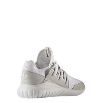 New Men&#039;s ADIDAS Originals Tubular Radial Primeknit - S76714 - White Crystal NMD