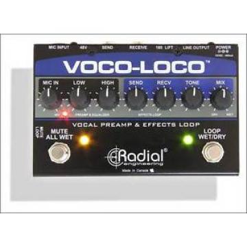 Radial Voco-Loco Effects Switcher for Voice or Instrument VocoLoco