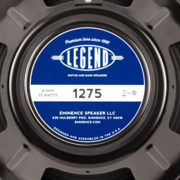 Pair Eminence Legend 1275 12&#034; 8 Ohm Lead Rhythm Guitar 75W Replacement Speaker