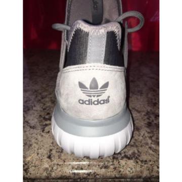 Mens Adidas Tubular Radial Fleece Grey/Granite Size 10